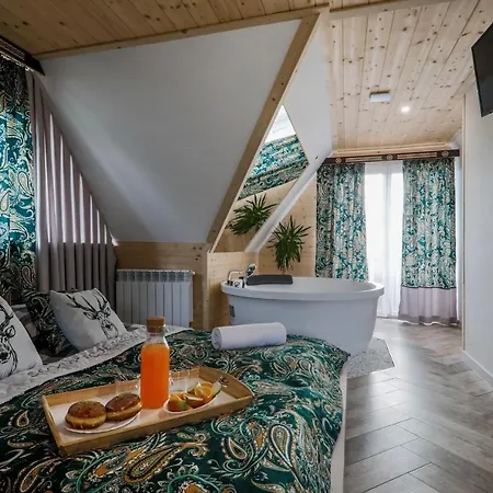 Habitación en casa particular Góralska Z Jacuzzi&home Spa&zakopane Poronin